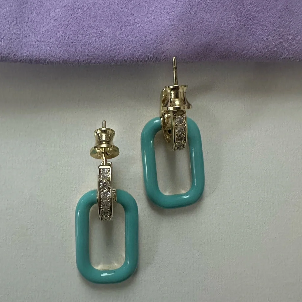 Melinda Maria light blue hoops - Picture 2 of 3